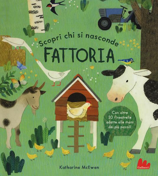 Fattoria. Scopri chi si nasconde. Ediz. a colori - Katherine McEwen - copertina