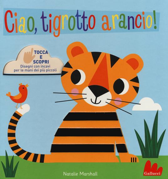 Ciao, tigrotto arancio! Tocca e scopri. Ediz. a colori - Natalie Marshall - copertina