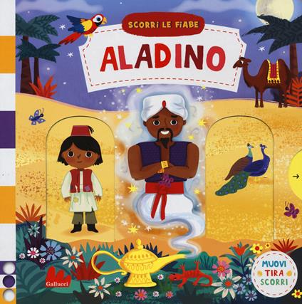 Aladino. Scorri le fiabe. Ediz. a colori - Amanda Enright - copertina