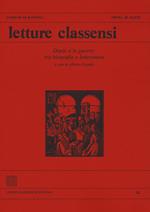 Letture classensi. Studi danteschi. Vol. 48: Dante e le guerre: tra biografia e letteratura.