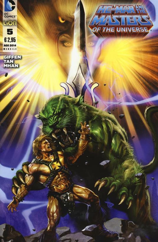 He-Man and the masters of the universe. Vol. 5 - Keith Giffen,Pop Mhan - copertina