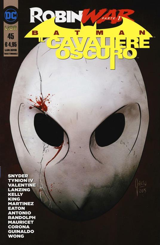 Batman. Il cavaliere oscuro. Vol. 45 - copertina