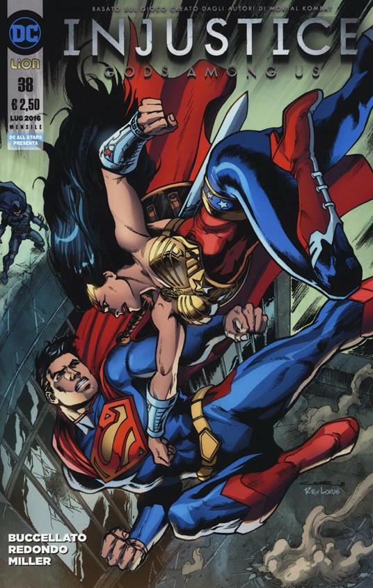 Injustice. Gods among us. Vol. 38 - copertina