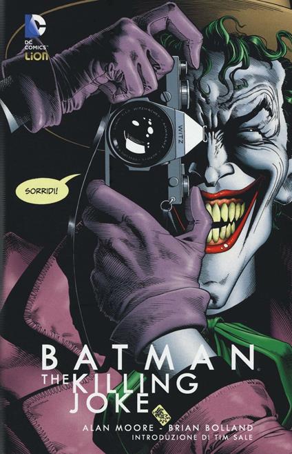 The killing Joke. Batman - Alan Moore,Brian Bolland - copertina