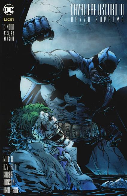 Batman DK III. Razza suprema. Variant A. Vol. 5 - Frank Miller,Brian Azzarello,Andy Kubert - copertina