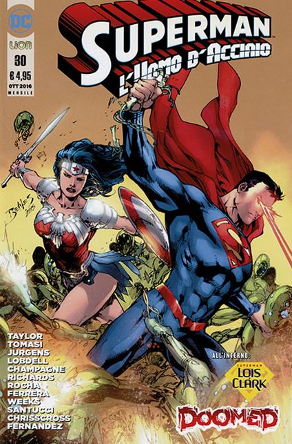 L' uomo d'acciaio. Superman. Vol. 30 - Tomasi,Jurgens - copertina