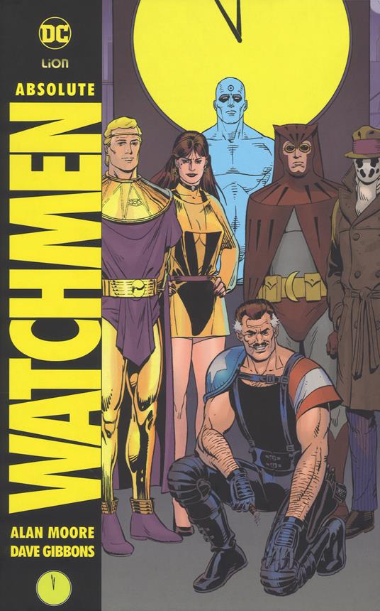 Watchmen - Alan Moore,Dave Gibbons - copertina