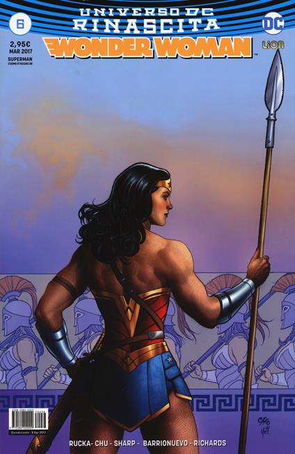 Rinascita. Wonder Woman. Vol. 6 - Amy Chu - copertina