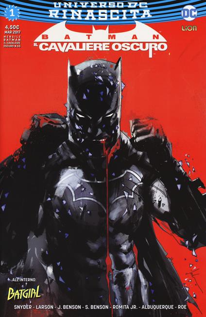 Rinascita. Batman. Il cavaliere oscuro. Variant - copertina