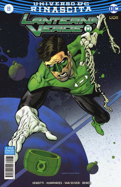 Rinascita. Lanterna verde. Vol. 9 - Robert Venditti,Sam Humphries,Ethan Van Sciver - copertina