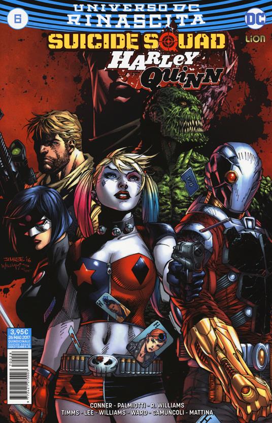 Rinascita. Suicide Squad. Harley Quinn. Vol. 6 - copertina