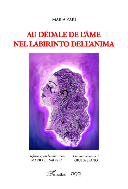 Au dédale de l'âme-Nel labirinto dell'anima - Maria Zaki - copertina