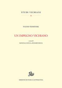 Un impegno vichiano - Fulvio Tessitore - copertina