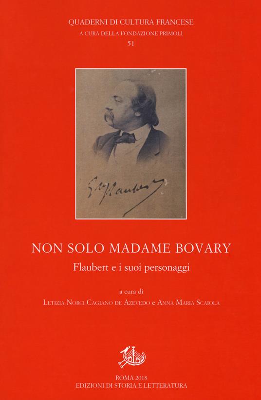 Non solo Madame Bovary. Flaubert e i suoi personaggi - copertina