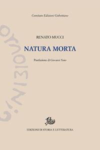 Natura morta - Renato Mucci - copertina