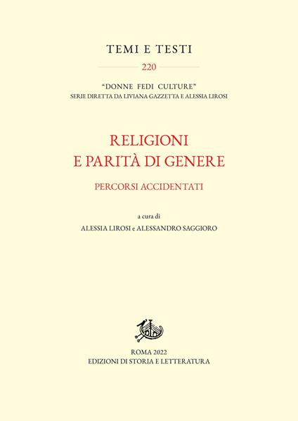 Religioni e parità di genere. Percorsi accidentati - copertina