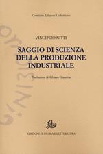 Saggio di scienza della produzione industriale