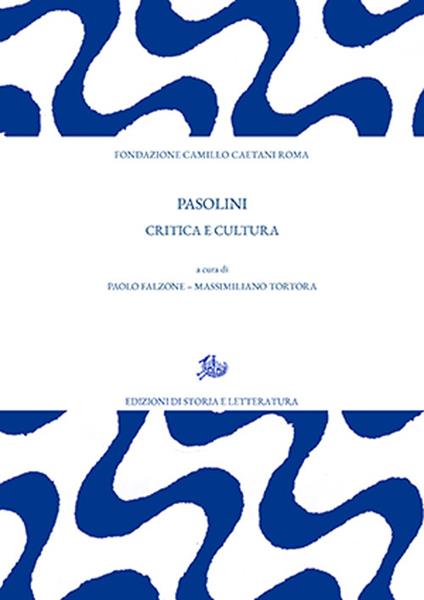 Pasolini. Critica e cultura - copertina