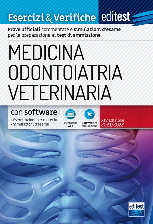 EdiTEST. Medicina, odontoiatria, veterinaria. Esercizi & verifiche - copertina