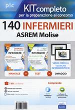 Kit completo per la preparazione al concorso 140 infermieri ASREM Molise: Il manuale dei concorsi per infermiere-I test dei concorsi per infermiere. Con e-book. Con software di simulazione