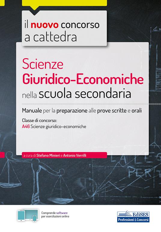 Il nuovo concorso a cattedra. Scienze giuridiche economiche nella Scuola secondaria. Manuale per la preparazione alle prove scritte e orali. Con Contenuto digitale per accesso on line - copertina