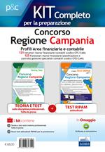 Concorso Regione Campania. Kit profili area finanziaria contabile. Con software di simulazione