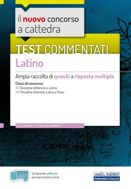 Test commentati per la scuola dell'infanzia e primaria 2023-2024. Ampia  raccolta di quesiti per la prova scritta del concorso a cattedra. Con  software di simulazione - Valeria Crisafulli - Libro - Edises