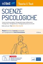 Test ammissione Scienze Psicologiche 2022: manuale di teoria e test. Valido anche per il Tolc-Su e il PSI. Con ebook. Con software di simulazione