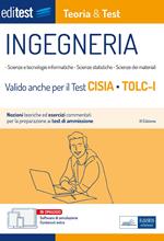 EdiTEST. Ingegneria. Teoria & test. Nozioni teoriche ed esercizi commentati per la preparazione ai test di accesso. Con software di simulazione