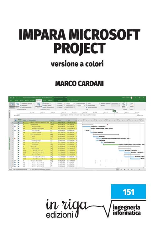 Impara Microsoft Project. Versione a colori - Marco Cardani - copertina