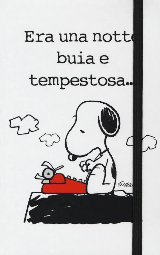 Peanuts. Era una notte buia e tempestosa... (taccuino) - copertina