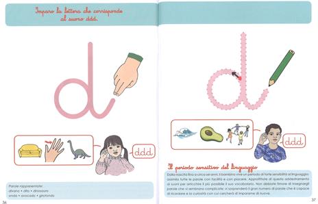 Disegno le lettere. Ediz. a colori - Sylvie D'Esclaibes - 4