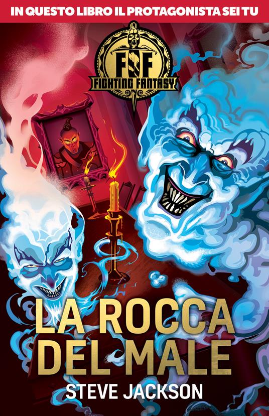 La rocca del male. Fighting fantasy - Steve Jackson - copertina