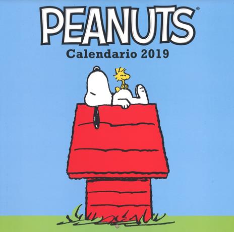 Peanuts. Calendario da parete 2019 - copertina