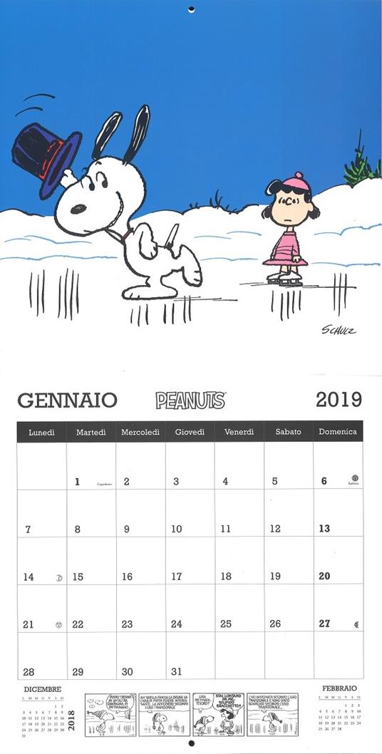 Peanuts. Calendario da parete 2019 - 3