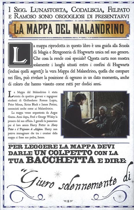 La mappa del Malandrino. Guida a Hogwarts. Harry Potter. Con gadget - J. K.  Rowling - Libro - Magazzini Salani - J.K. Rowling's wizarding world