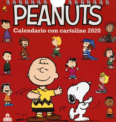 Peanuts. Calendario delle cartoline 2020 - Charles M. Schulz - copertina