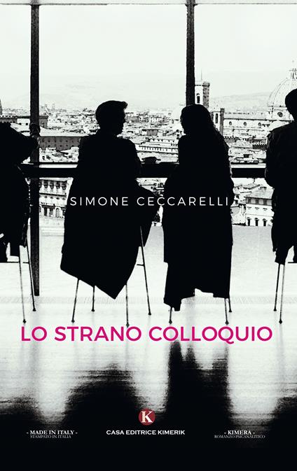 Lo strano colloquio - Simone Ceccarelli - copertina