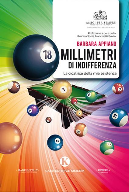 Diciotto millimetri di indifferenza. La cicatrice della mia esistenza - Barbara Appiano - copertina