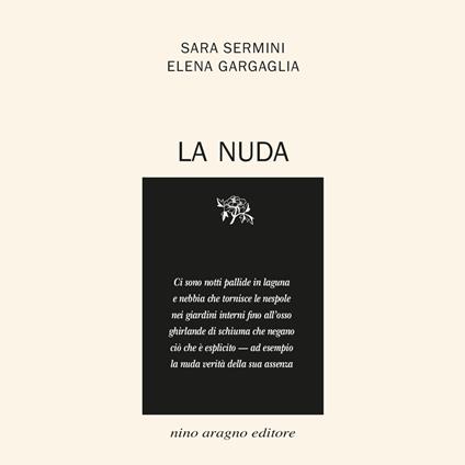 La nuda - Sara Sermini,Elena Gargaglia - copertina