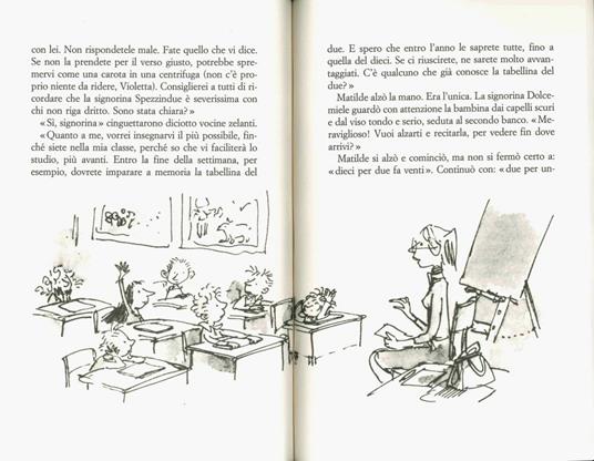 Matilde - Roald Dahl - Salani - Arte e Gioco - Daelli