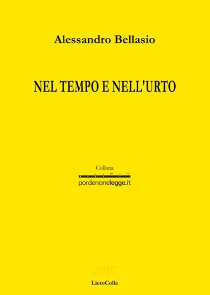 Nel tempo e nell'urto - Alessandro Bellasio - copertina