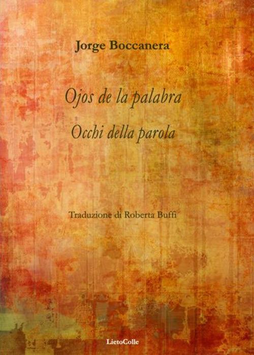 Occhi della parola-Ojos de la palabra - Jorge Boccanera - copertina