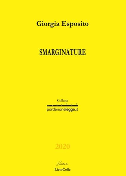 Smarginature - Giorgia Esposito - copertina