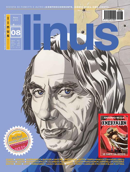 Linus (2021). Con carte Encefalon di Antonio Rezza. Vol. 8 - copertina