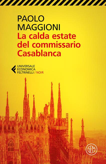 La calda estate del commissario Casablanca - Paolo Maggioni - copertina