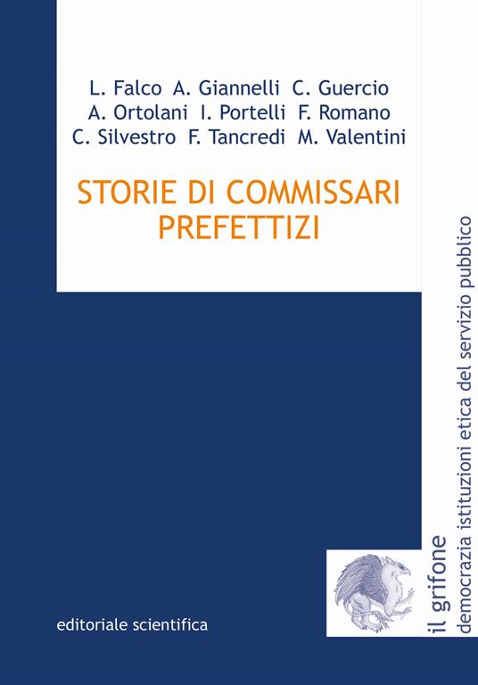 Storie di commissari prefettizi - copertina