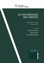 Le (in)certezze del diritto