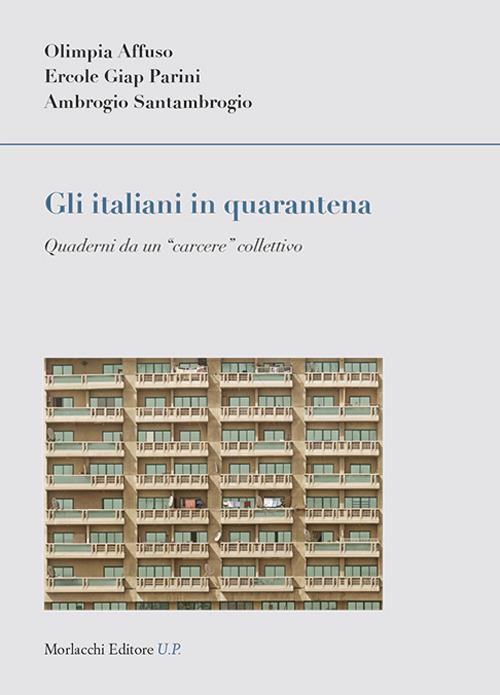 Gli italiani in quarantena. Quaderni da un «carcere» collettivo - Olimpia Affuso,Ercole Giap Parini,Ambrogio Santambrogio - copertina