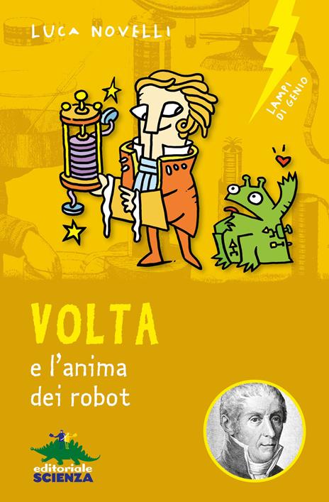 Volta e l'anima dei robot - Luca Novelli - copertina